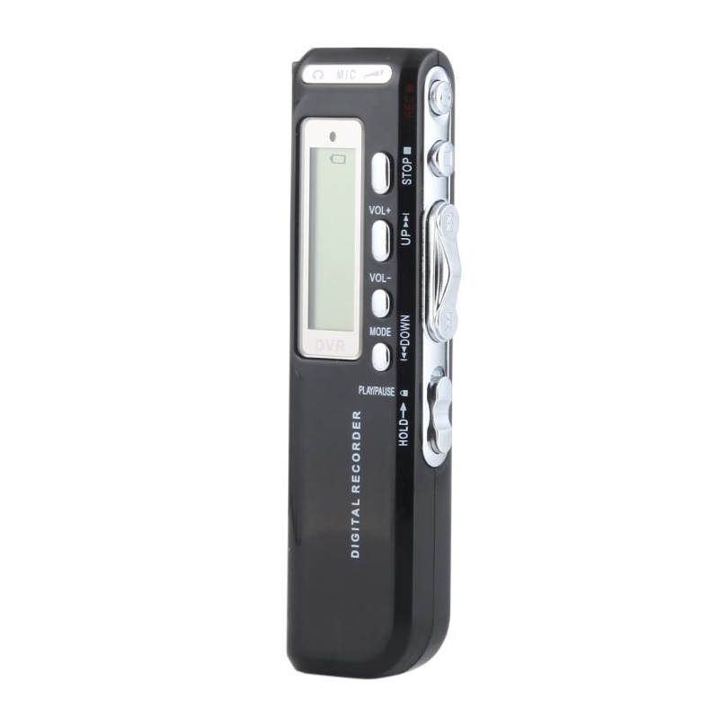 Dictaphone 4GB Enregistreur Vocal Numérique Avec Fonction MP3 Et Enregistrement Téléphonique